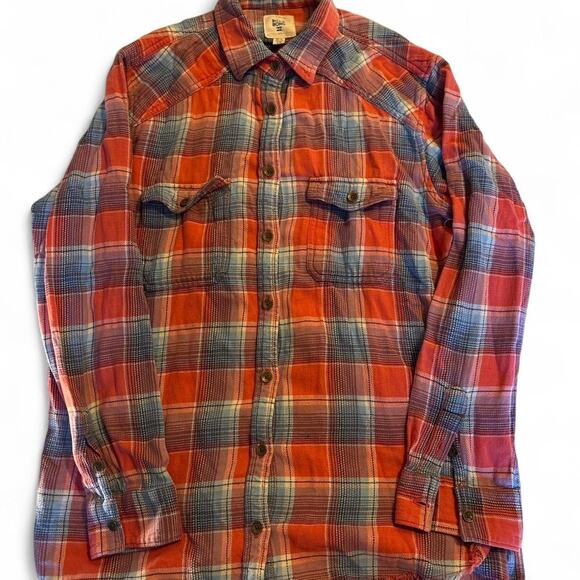 Billabong red and blue plaid - Picture 1 of 4
